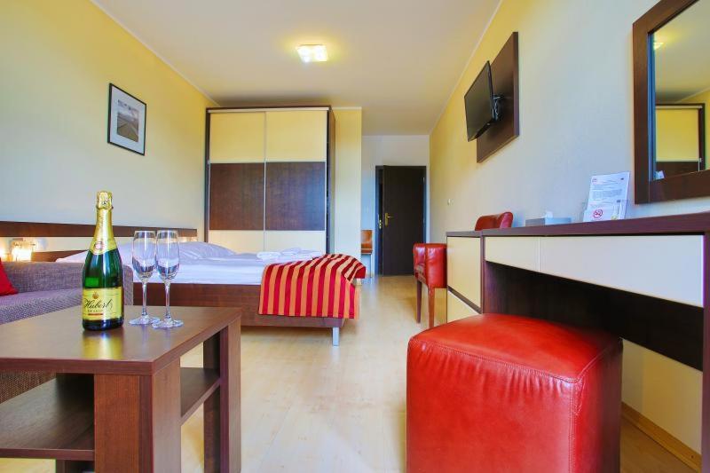 Apartmán Štúdio Lux s terasou Harmony v Thermal Parku Bešeňová s výhľadom na bazény Extérieur photo